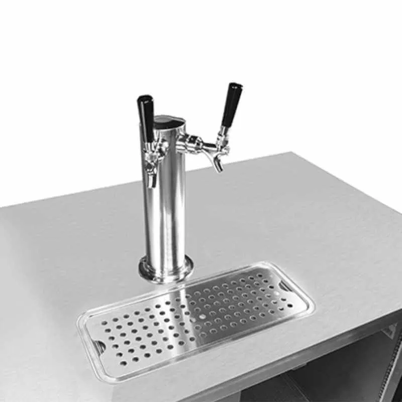 Saba - SBB-27-58 Commercial 58″ Beer Dispenser with Double Tap