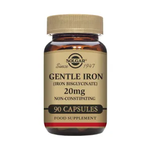 Solgar Gentle Iron 20mg 90 Vegicaps