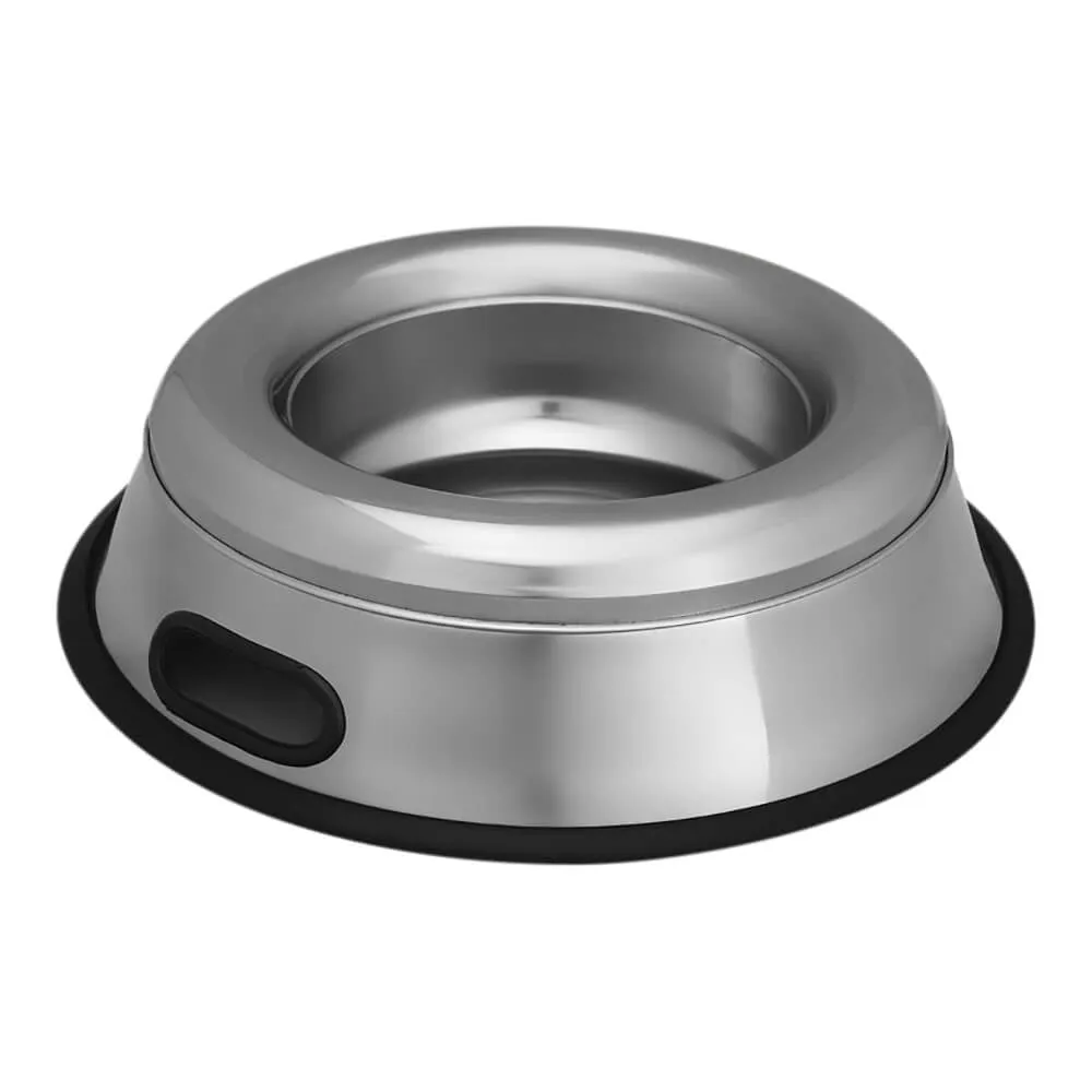 Stainless Steel Bowl, Non-Tip Splash Free