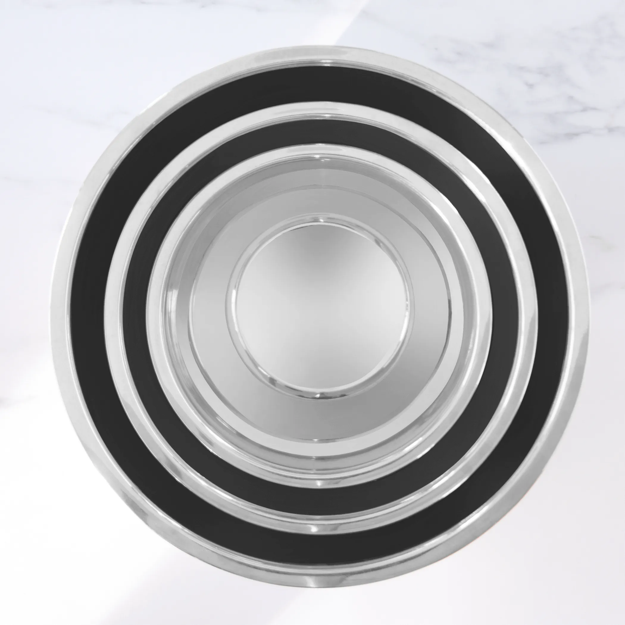 Stainless Steel Mixing Bowl with Non-Skid Base