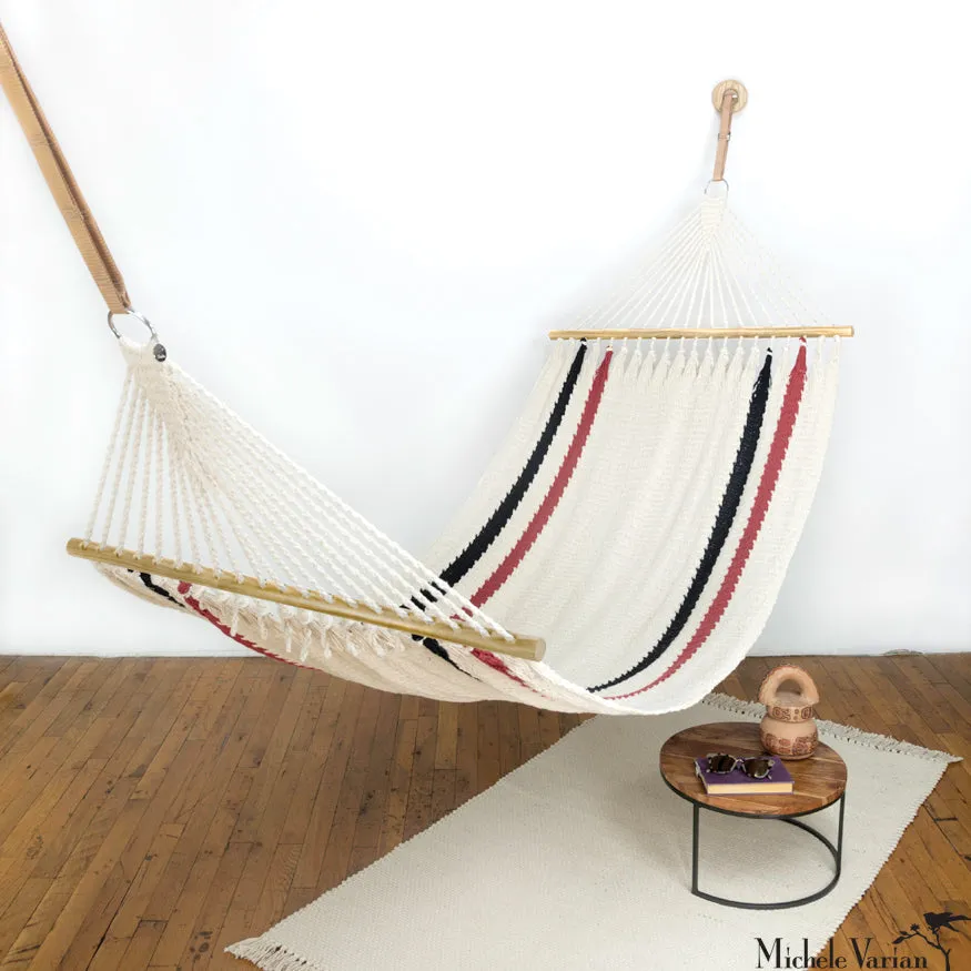 Striped Vero Hammock Light Wood