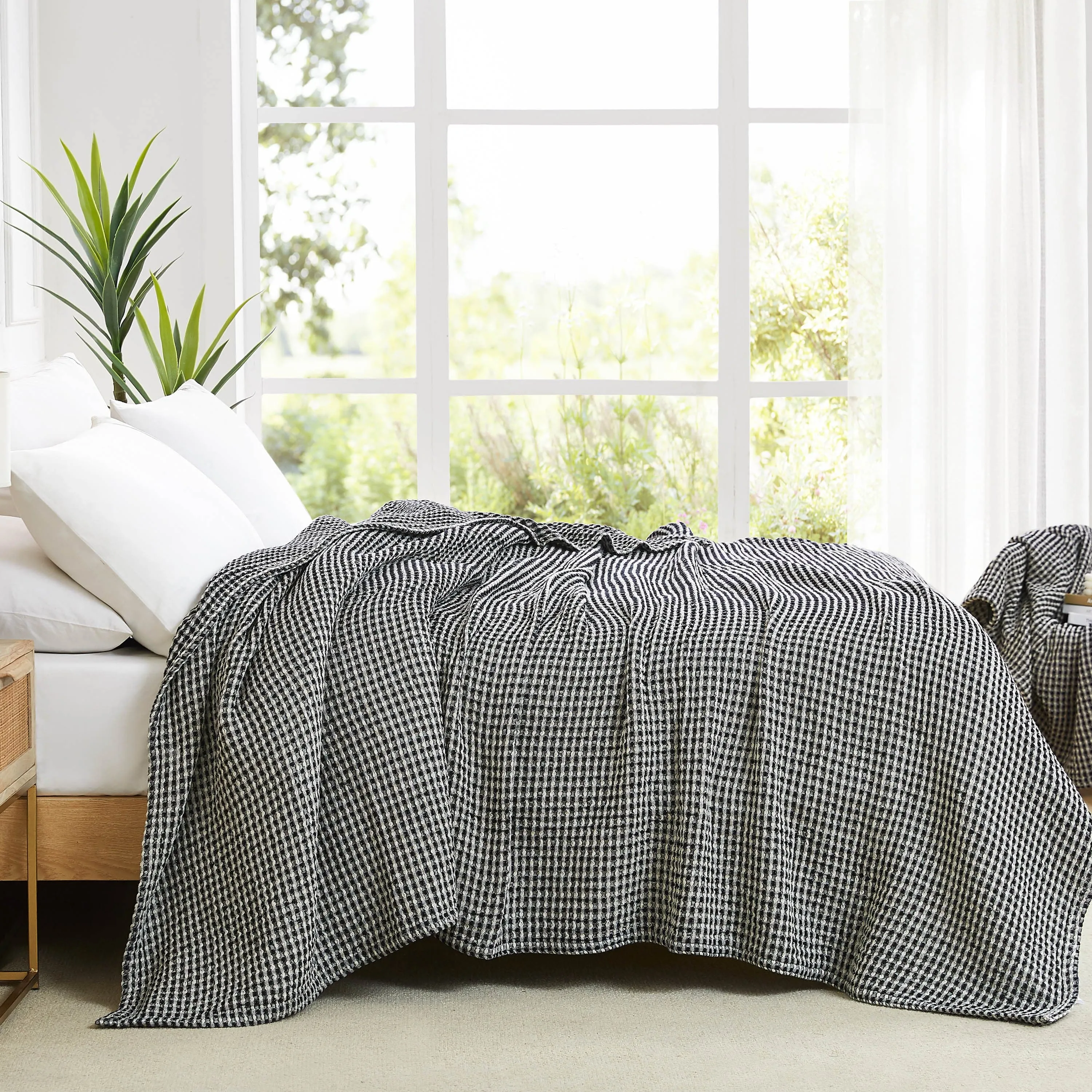 Tama Cotton Waffle Blankets and Throws