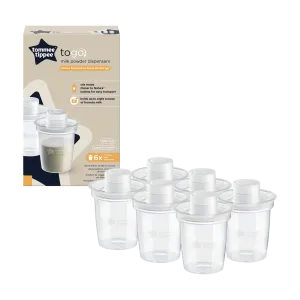 Tommee Tippee Closer To Nature Milk Powder Dispensers x 6