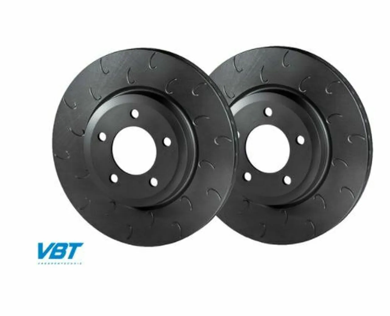 VBT Hooked 258x22mm Front Brake Discs (5104059006H) (Ford Focus MK1)